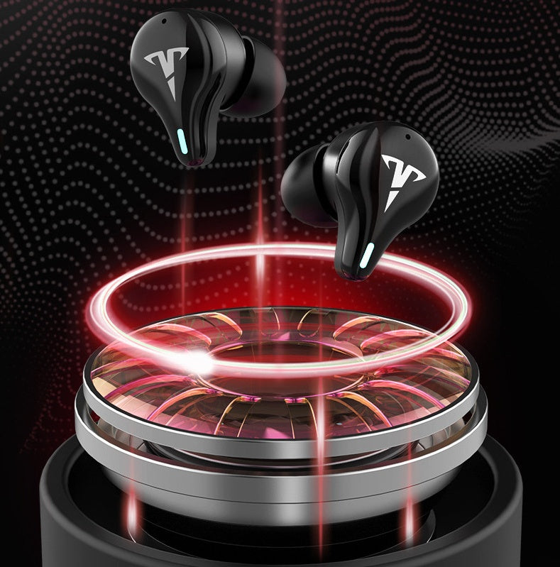 JMT-983626 Wireless Mini In-ear Sports Stereo Gaming Headset with Noise Reduction and Multi-point Connection