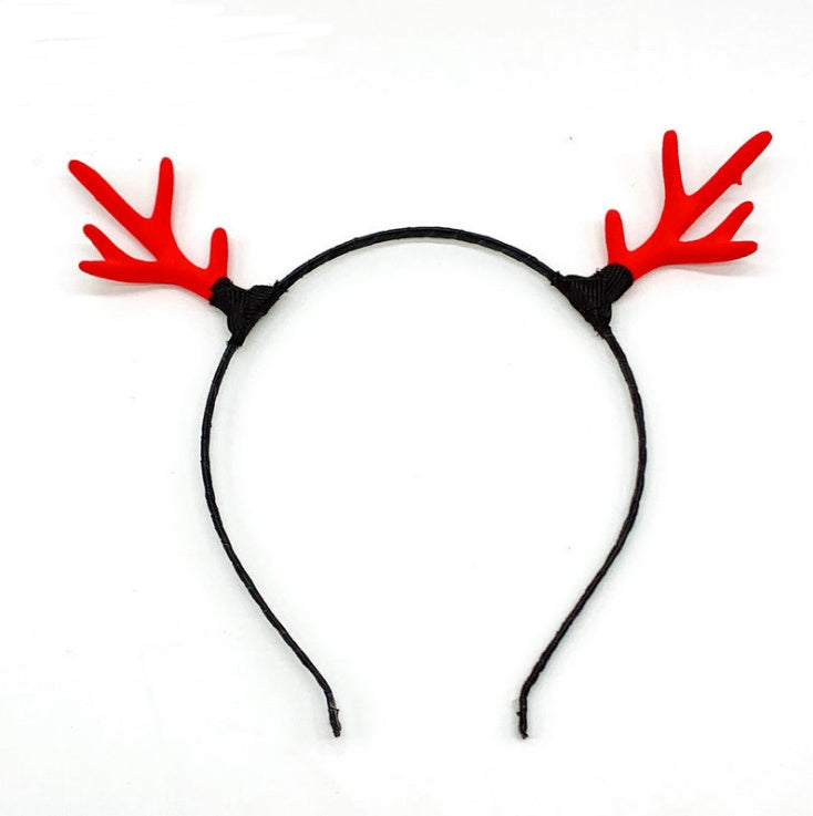 JMT-983818 Festive Christmas Antlers Headband for Holiday Celebrations