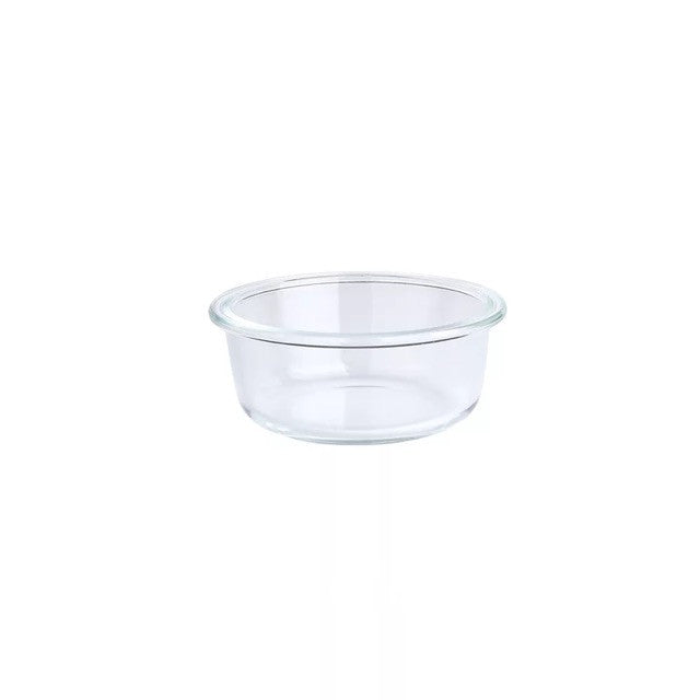 JMT-984458 Elevate Your Pet's Dining Experience with a Stylish Glass and Beech Pet Bowl - Large 800ml / Small 480ml Options Available