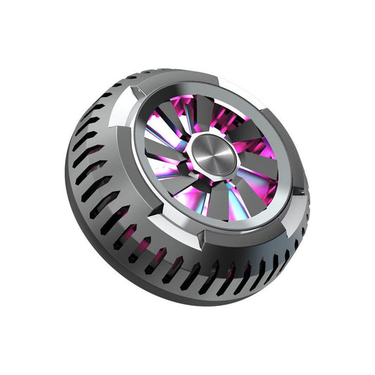 JMT-984458 Mobile Phone Semiconductor Cooling Fan - Black, Ice-Sealed Radiator for Heat Dissipation