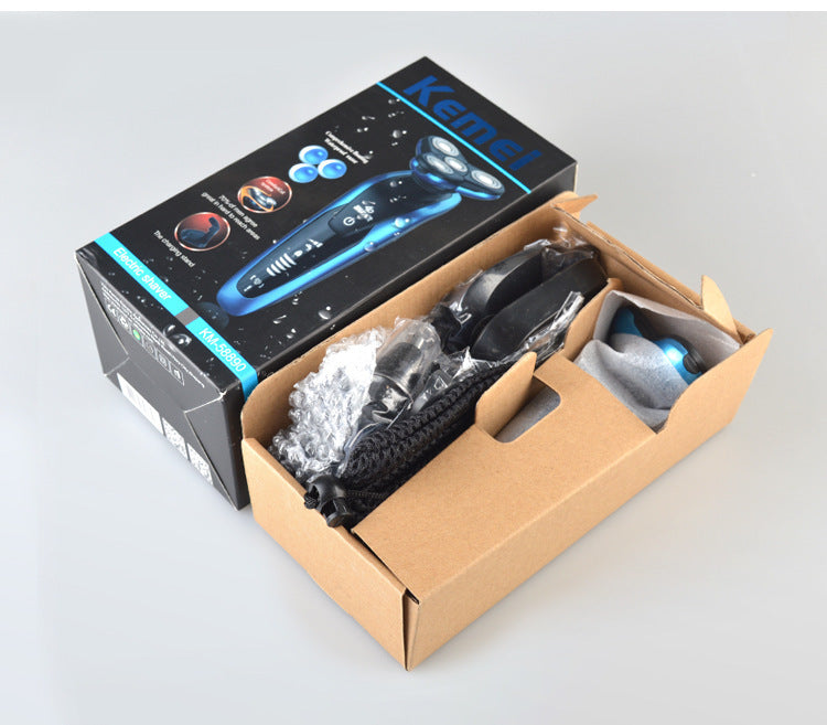 JMT-984522 Waterproof Multifunctional Rechargeable Body Shaver with Stainless Steel Blade