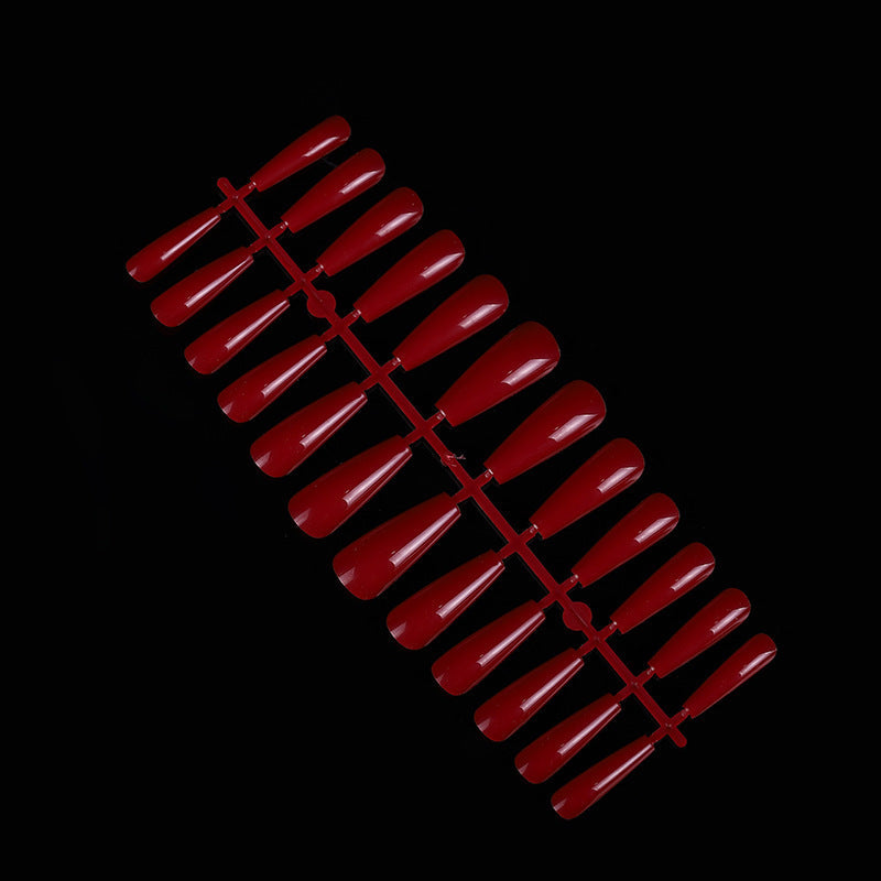 JMT-984586 24 Trapezoidal Long False Ballet Nails for Acrylic, Gel, or Fiberglass Designs