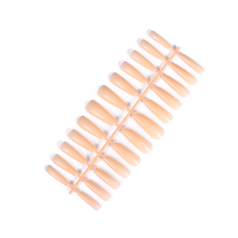 JMT-984586 24 Trapezoidal Long False Ballet Nails for Acrylic, Gel, or Fiberglass Designs