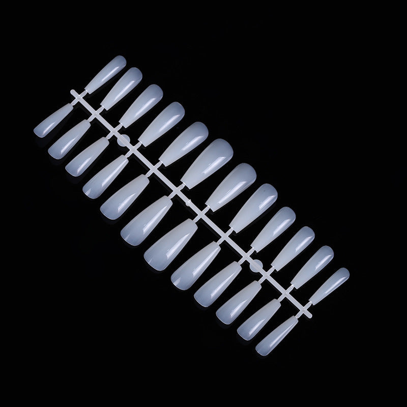 JMT-984586 24 Trapezoidal Long False Ballet Nails for Acrylic, Gel, or Fiberglass Designs