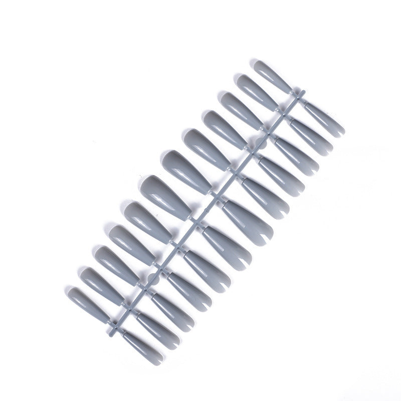 JMT-984586 24 Trapezoidal Long False Ballet Nails for Acrylic, Gel, or Fiberglass Designs