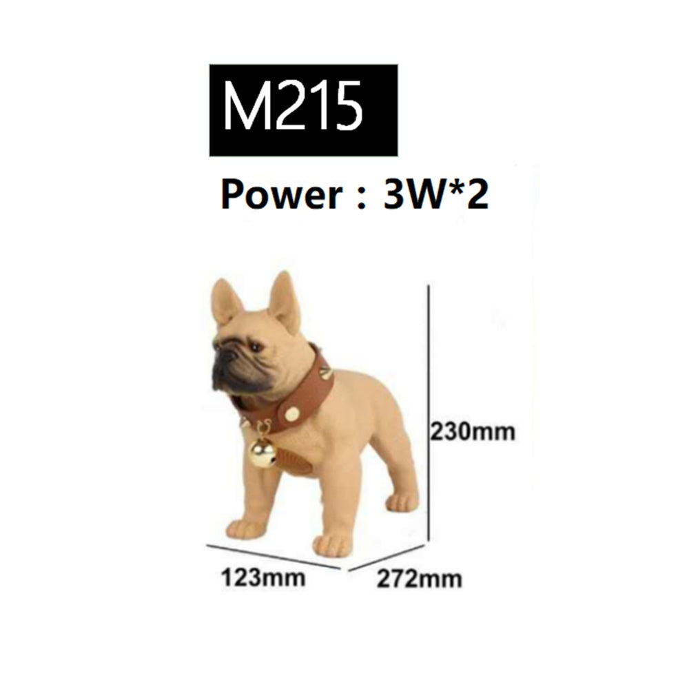 JMT-984778 Creative Cartoon Dog Bluetooth Speaker with FM Radio and Dustproof Design
