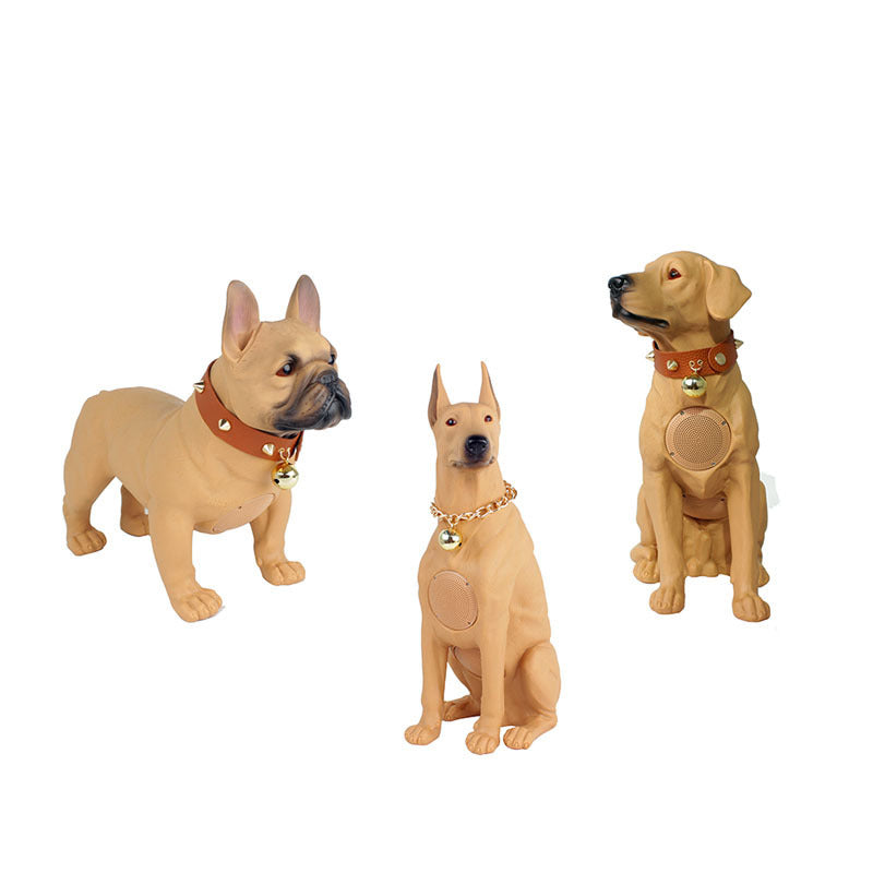 JMT-984778 Creative Cartoon Dog Bluetooth Speaker with FM Radio and Dustproof Design