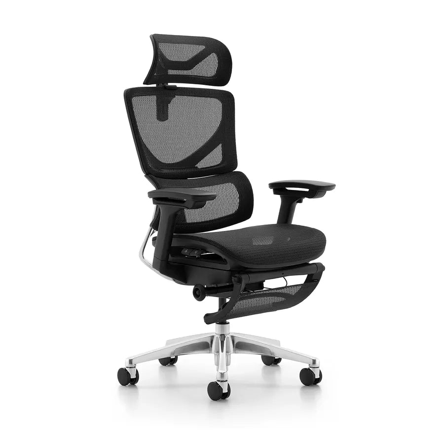 JMT-985034 Ergonomic High Back Mesh Office Chair with 360-Degree Swivel and Footrest