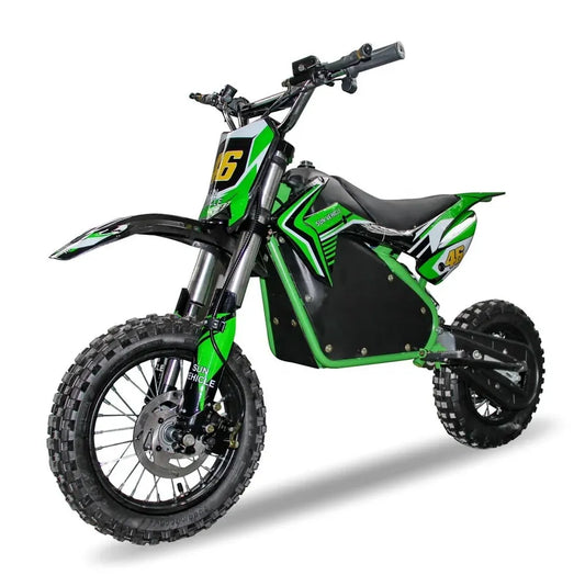 JMT-985034 Kids Electric Dirt Bike 1200W 48V Mini Pit Bike for Off-Road Adventure , Top Speed 27.9 mph
