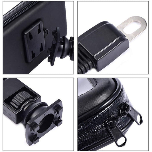 JMT-985290 Waterproof Mobile Phone Case for Bicycle, Multiple Sizes for Popular Models