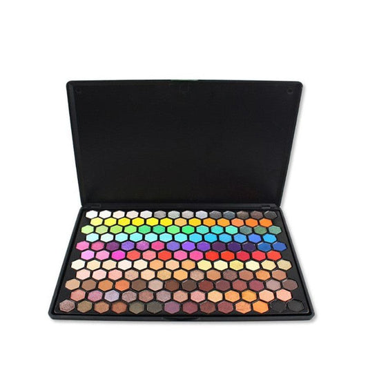 JMT-985866 149-Color Pearlescent Honeycomb Eyeshadow Palette - Solid Color Selection