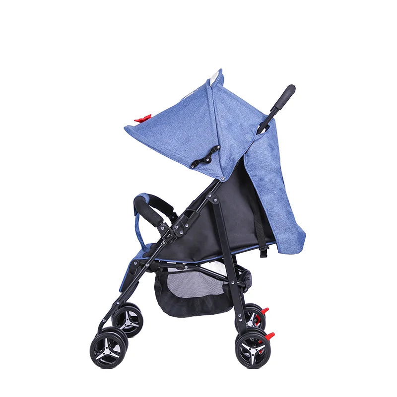 JMT-985866 Lightweight Foldable Baby Stroller for Infants and Toddlers (0-36 Months) in Cat/Rabbit Design