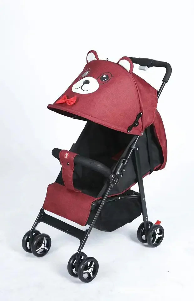JMT-985866 Lightweight Foldable Baby Stroller for Infants and Toddlers (0-36 Months) in Cat/Rabbit Design