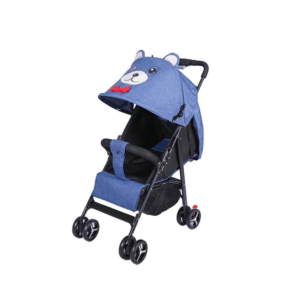 JMT-985866 Lightweight Foldable Baby Stroller for Infants and Toddlers (0-36 Months) in Cat/Rabbit Design