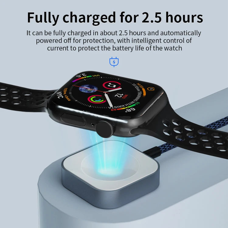 JMT-986250 1M Magnetic Charging Cable for Apple Watch Series 1-8 and Ultra
