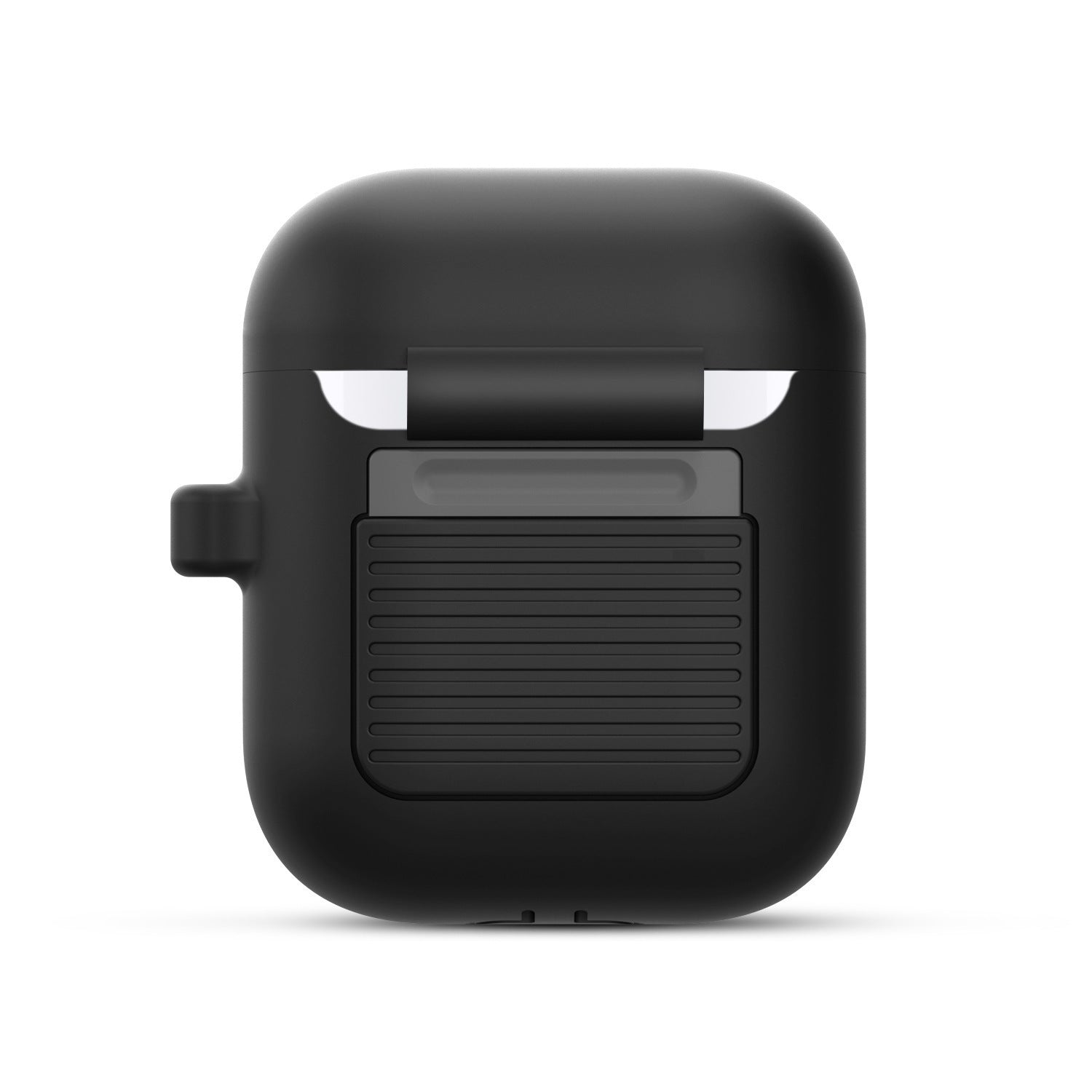 JMT-986378 Silicone Cover Case for AirPods Pro with Classic Game Console Design and Keychain Attachment