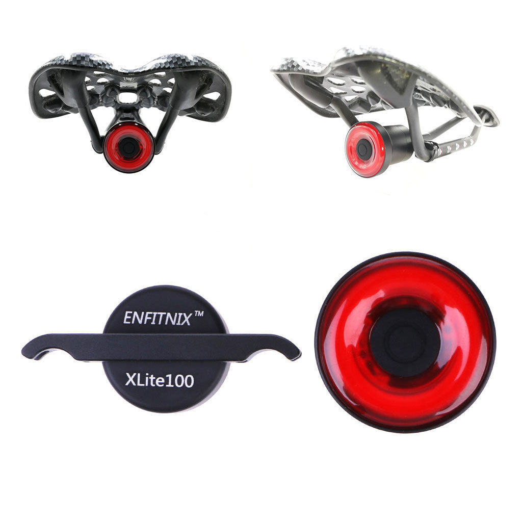 JMT-986506 Smart Induction Bicycle Taillight with Brake Light Function