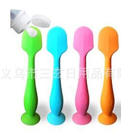 JMT-986570 Silica Gel Portable Diaper Cream Applicator Brush