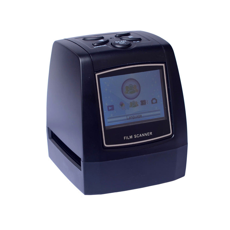 JMT-986762 Film Scanner with 5.0 Mega Pixels, USB2.0, 2.4" TFT LCD Display, Supports 35mm Film and Negatives