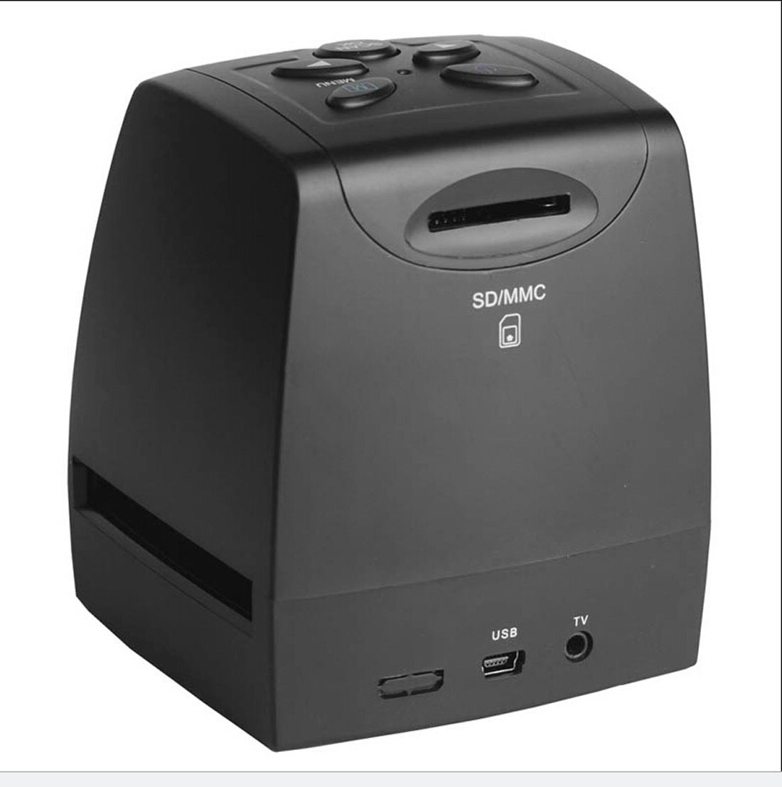 JMT-986762 Film Scanner with 5.0 Mega Pixels, USB2.0, 2.4" TFT LCD Display, Supports 35mm Film and Negatives