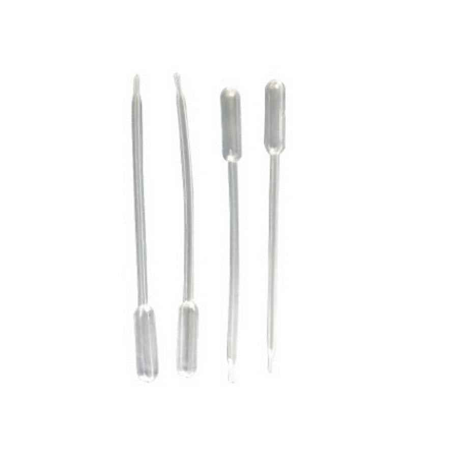JMT-986890 3ML Plastic Graduated Dropper Straws for Cosmetic Dispensing - Pack of 10