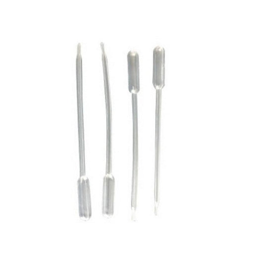 JMT-986890 3ML Plastic Graduated Dropper Straws for Cosmetic Dispensing - Pack of 10