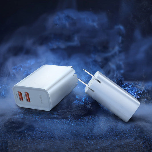 JMT-987274 30W USB Power Adapter with PD & QC Fast Charging for Mobile Phones and Tablets