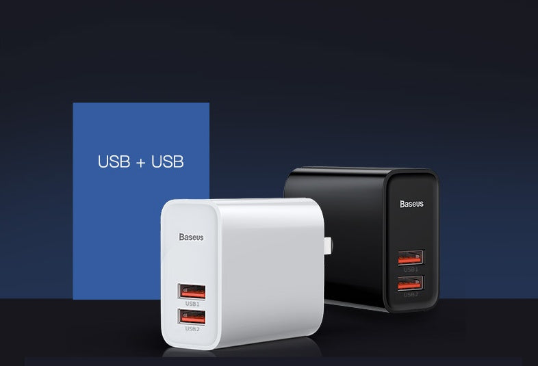 JMT-987274 30W USB Power Adapter with PD & QC Fast Charging for Mobile Phones and Tablets
