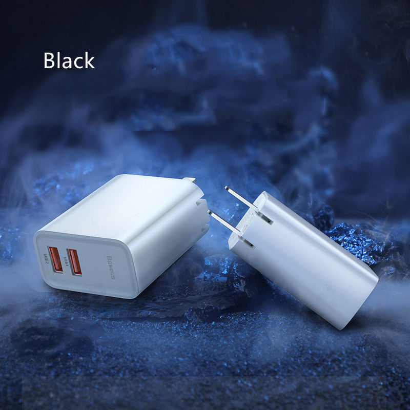 JMT-987274 30W USB Power Adapter with PD & QC Fast Charging for Mobile Phones and Tablets