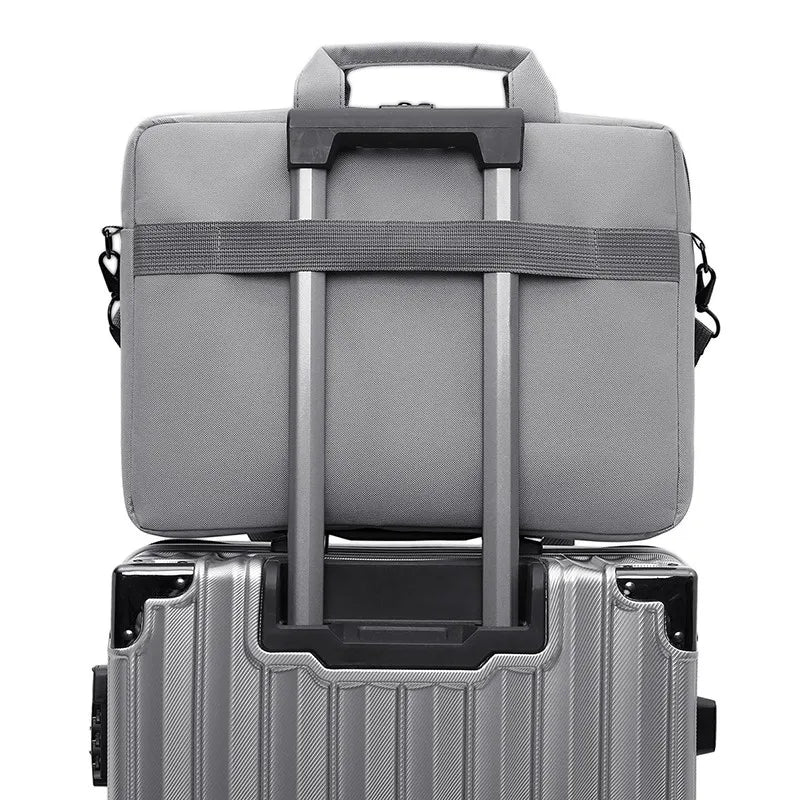 JMT-987402 Waterproof Oxford Single Shoulder Laptop Briefcase for Travel