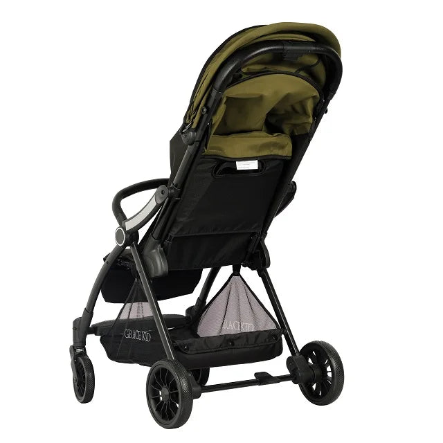 JMT-987594 Sturdy Green Baby Stroller with Durable Composite Fabric