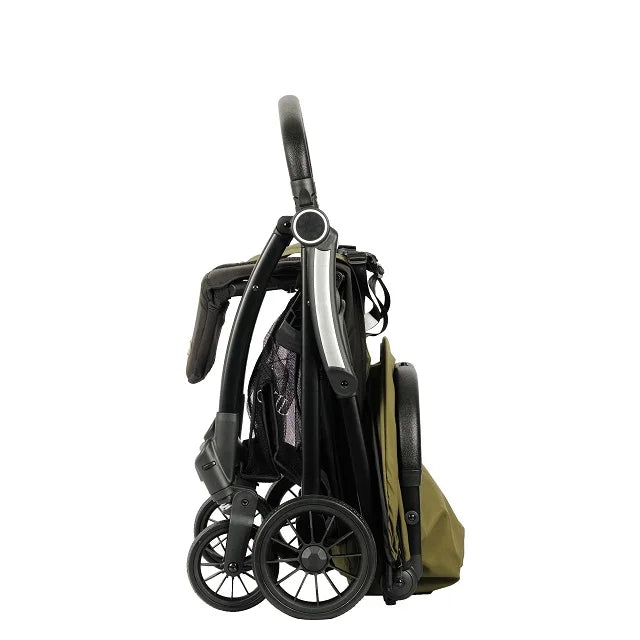 JMT-987594 Sturdy Green Baby Stroller with Durable Composite Fabric