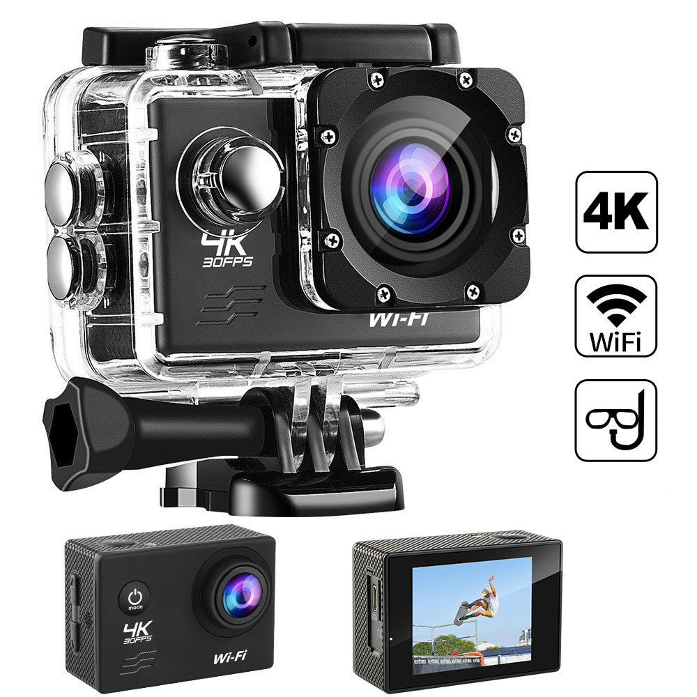 JMT-987658 4K Waterproof Action Camera for Outdoor Sports and Diving Activities