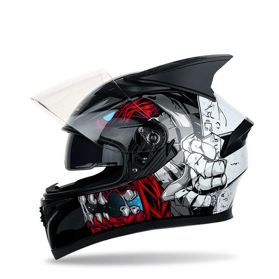 JMT-987658 Four Seasons Corner Motorcycle Racing Helmet - Optimized Safety, Aerodynamic Design, and Superior Comfort