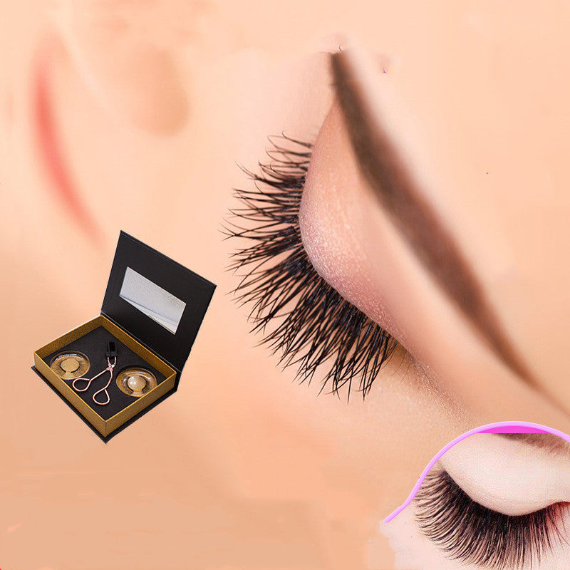 JMT-987850 Magnetic Eyelash Curler Set with Stainless Steel Alloy and Soft Magnetic Strip for Easy Application