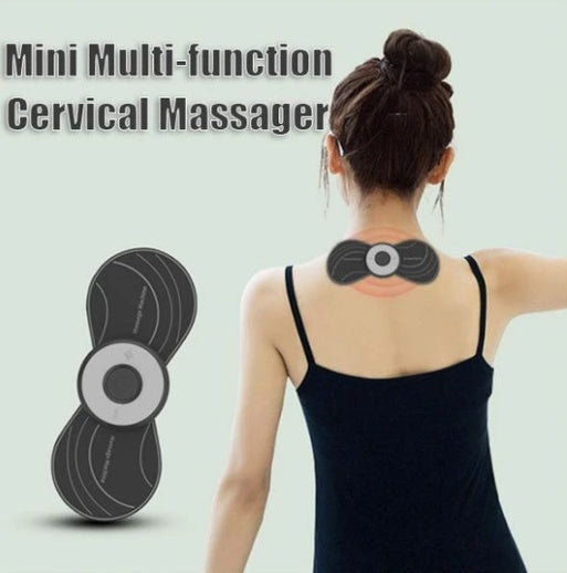 JMT-987978 Cervical Vertebra Massage Machine for Neck and Back Relief, Multi-Purpose with Adjustable Intensity