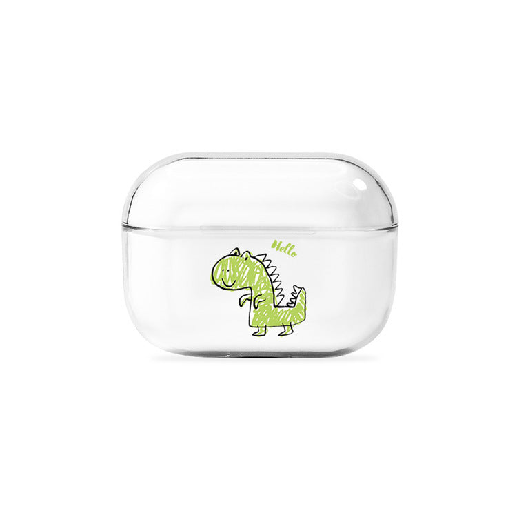 JMT-988234 Cartoon-Themed Protective Shell for AirPods 3 – Durable PC Hard Shell with Flip Style