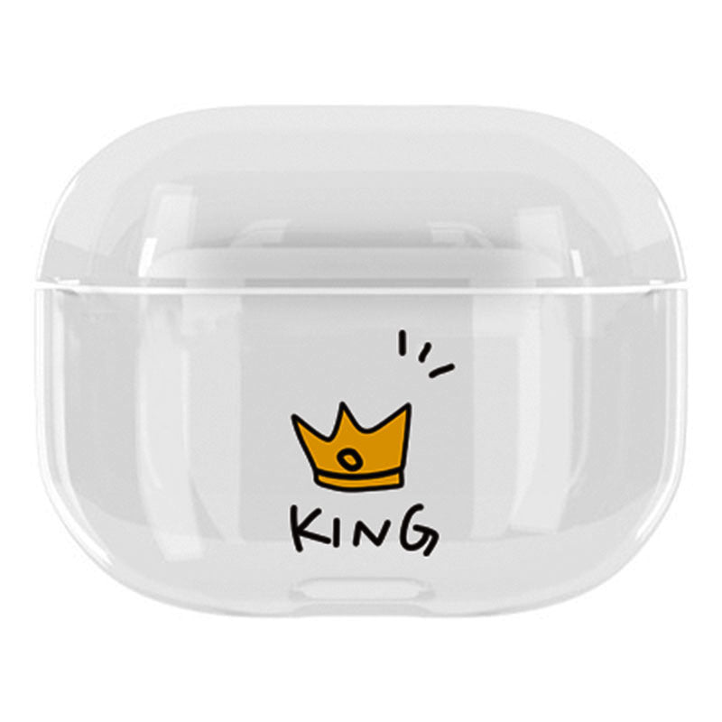 JMT-988234 Cartoon-Themed Protective Shell for AirPods 3 – Durable PC Hard Shell with Flip Style