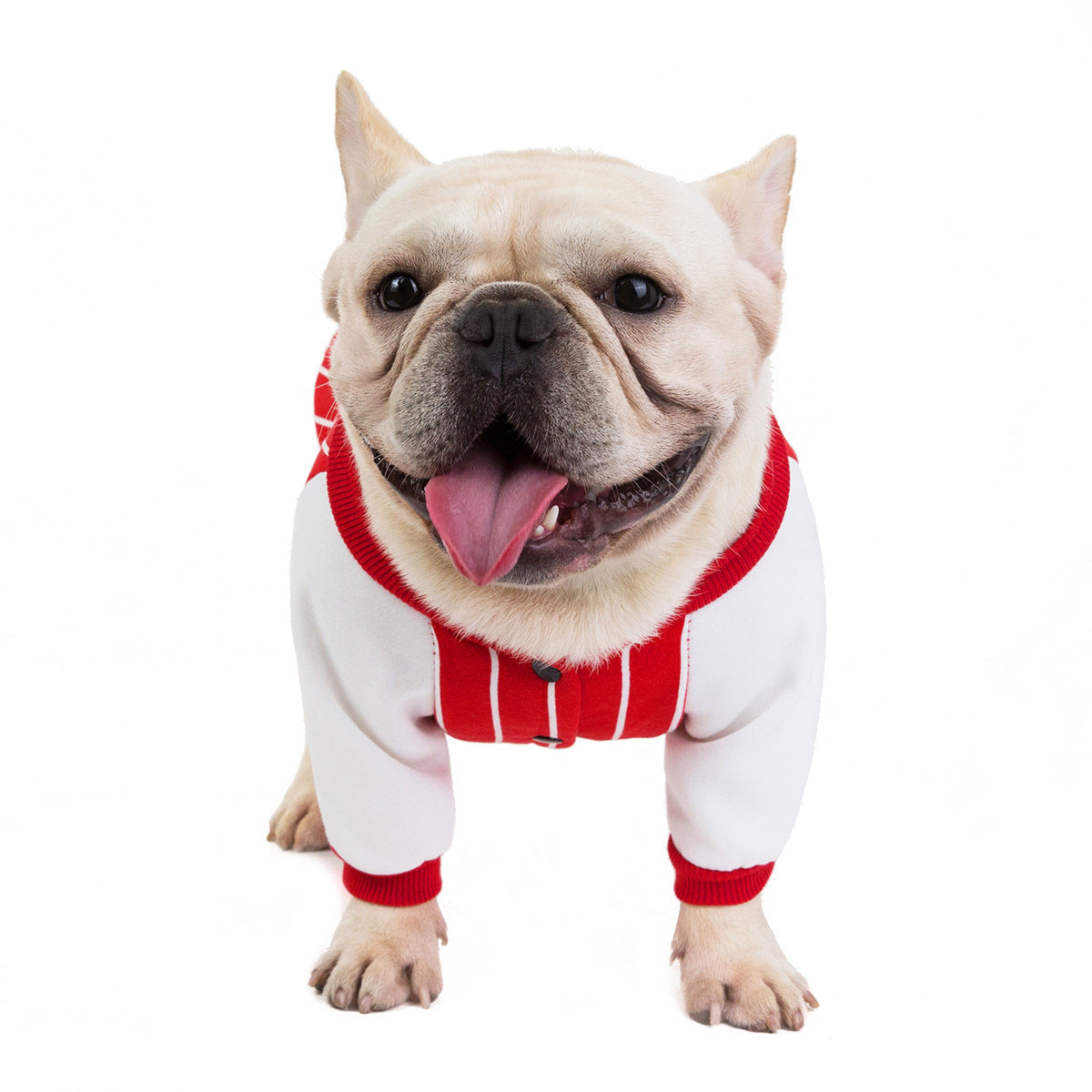 JMT-988362 Bulldog Cotton Dog Apparel - Comfortable & Stylish Clothing for Your Pet