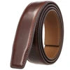 JMT-988490 Men's Custom Leather Belt with Automatic Buckle - Stylish and Adjustable Leather Strap