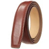 JMT-988490 Men's Custom Leather Belt with Automatic Buckle - Stylish and Adjustable Leather Strap