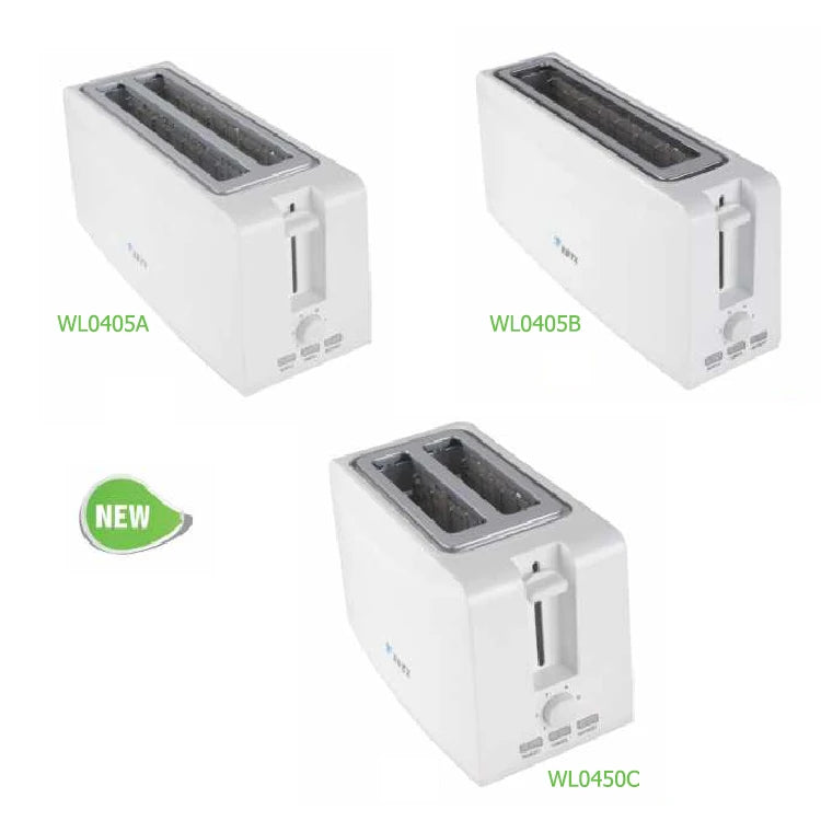 JMT-988682 1300W Long Slot 4-Slice Toaster for Household Use