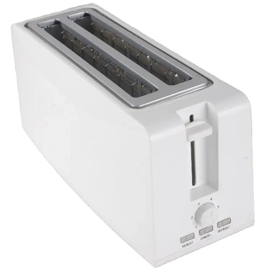 JMT-988682 1300W Long Slot 4-Slice Toaster for Household Use