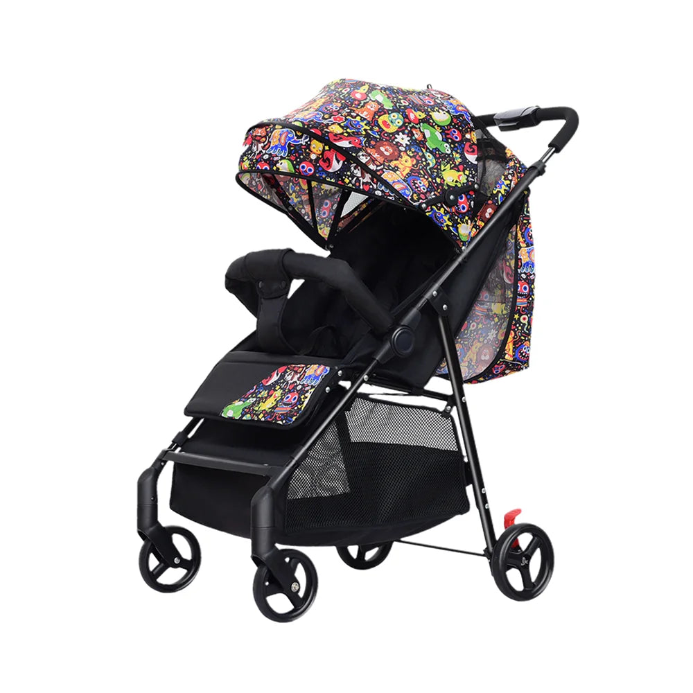 JMT-988746 Lightweight Compact Folding Stroller for Infants and Toddlers - Versatile Baby Pushchair