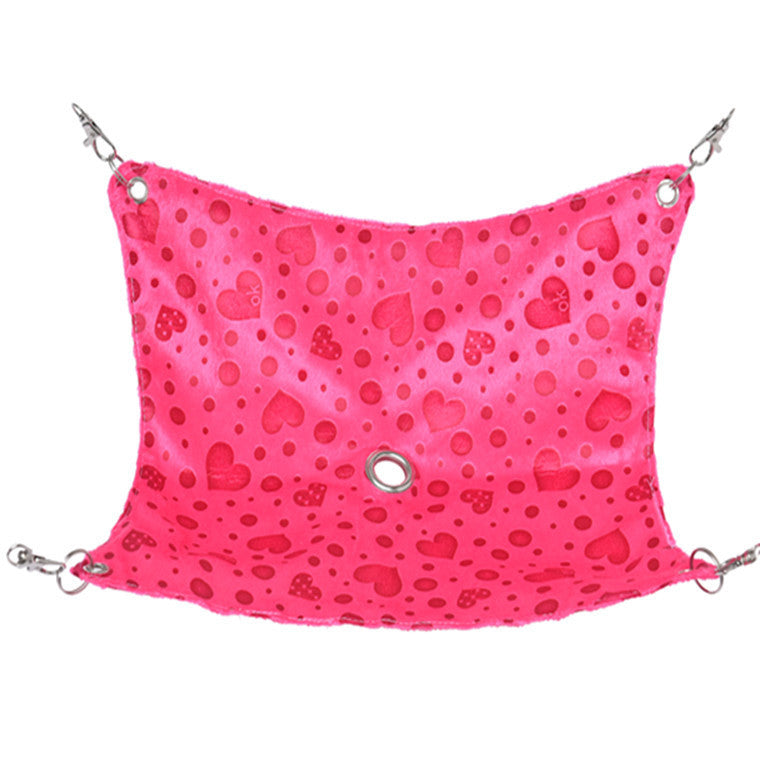 JMT-988746 Super Soft Pet Hammock with Unique Bottom Hole Design for Hamsters, Chinchillas, Ferrets and More