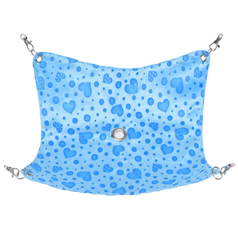 JMT-988746 Super Soft Pet Hammock with Unique Bottom Hole Design for Hamsters, Chinchillas, Ferrets and More