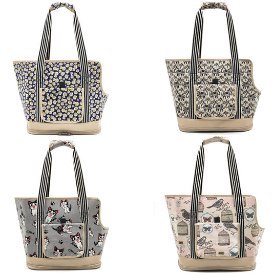 JMT-989130 Lightweight Mesh Portable Shoulder Bag for Cat and Dog Travel