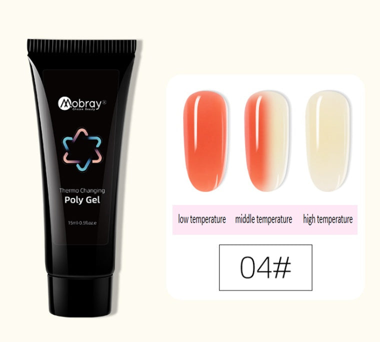 JMT-989194 Nail Extension Gel Kit with Mouse Lamp, Primer, Sealing Layer, and Cleaning Solution - Multiple Colors Available