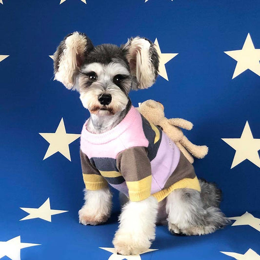JMT-989514 Cozy Wool Dog Sweater for Autumn and Winter in Various Sizes