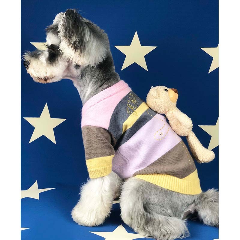 JMT-989514 Cozy Wool Dog Sweater for Autumn and Winter in Various Sizes